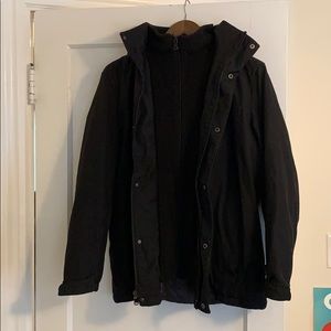 Calvin Klein black coat